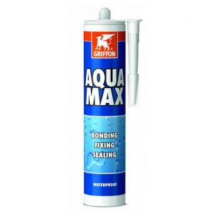 Герметик для бассейна универсальный Griffon Aqua Max, 425 г, белый – арт. 6308214