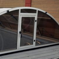 Раздвижной павильон для бассейна STANDART H