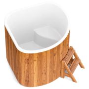 Купель композитная CORNER 160 BIG,термобереза