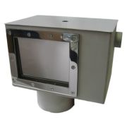 Скиммер из нержавеющей стали Аква-Техника АТ05.13 (универсальный), с регулятором уровня воды AISI-30