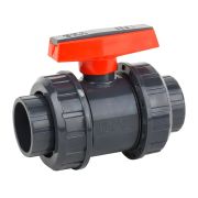 Кран шаровый Ø 75 (вентель) разъемная ПВС